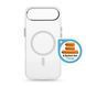 Чохол ArmorStandart Unit MagCase для Apple iPhone 17 Air Matte Clear Silver + Orange Button Set (ARM90583) ARM90583 фото 1