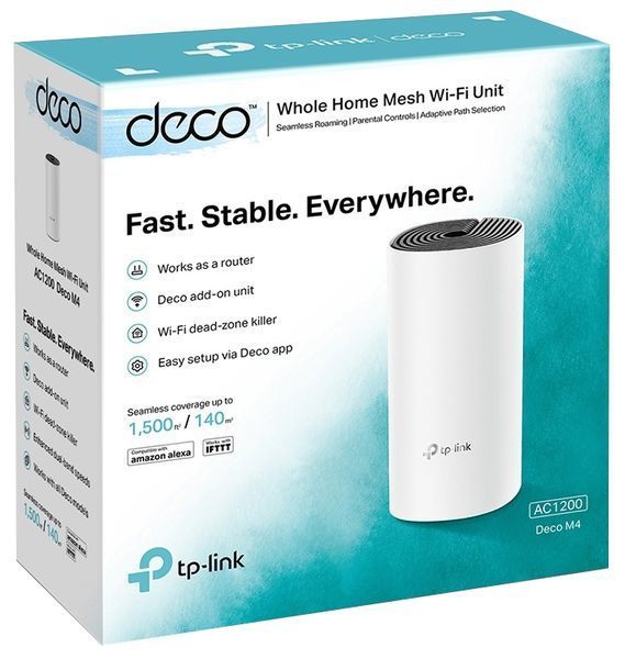 Домашня Mesh Wi-Fi система TP-Link DECO M4 AC 1200 (6469020) DECO M4 AC 1200 фото