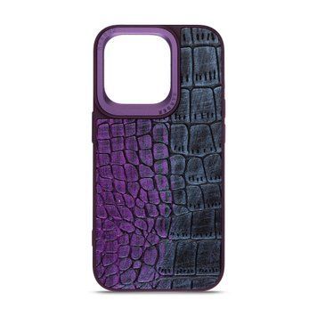 Чохол Harder Glamorous Croco для Apple iPhone 15 Pro Dark Purple (ARM76763) ARM76763 фото