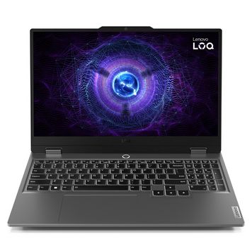 Ноутбук LENOVO 15.6FM_144Hz/i5-13450HX/16/512/RTX 4050 6G B/DOS/BL/Luna Grey LOQ 15IRX9 (83DV01L7RA) 83DV01L7RA фото