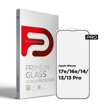 Захисне скло ArmorStandart Pro для Apple iPhone 17e/16e/14/13/13 Pro (ARM59722) ARM59722 фото