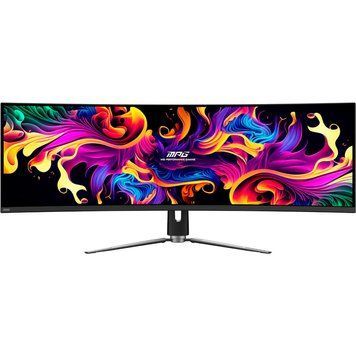 Монітор MSI QD-OLED 49" DQHD (5120 x 1440) Curved 180 0R 0.03ms 144 178/178/2HDMI/DP/TypeC90W MPG 491CQP QD-OLED (MPG 491CQP QD-OLED) MPG 491CQP QD-OLED фото