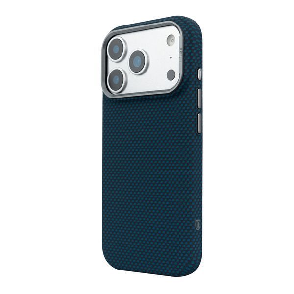 Чохол ArmorStandart LikeCarbon2 MagCase для Apple iPhone 17 Pro Kevlar Dark Blue (ARM88554) ARM88554 фото