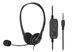 Гарнітура ПК стерео On-ear 2E CH11 mini-jack, omni-mic, 1.2м, чорний 2E-CH11SJ фото 1