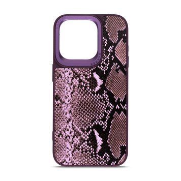 Чохол Harder Genuine Snake для Apple iPhone 15 Pro Dark Purple (ARM76782) ARM76782 фото
