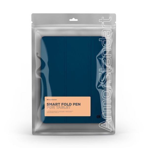 Чохол ArmorStandart Smart Fold Pen для Samsung Galaxy Tab A9 Dark Blue (ARM74990) ARM74990 фото