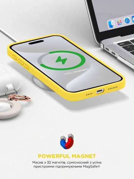 Чохол ArmorStandart ICON2 MagSafe для Apple iPhone 15 Pro Max Sunshine (ARM77015) ARM77015 фото