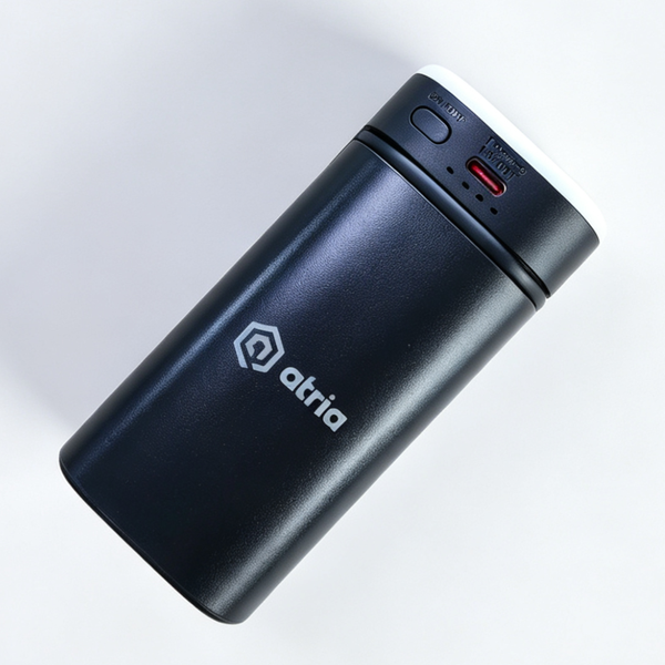 Портативний акумулятор ATRIA УМБ PD22.5W USB-C Powerbank 20000mAh black WPD-69B (WPD-69B) WPD-69B фото