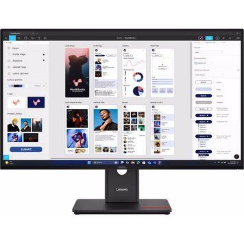 Монітор LENOVO 31.5" 16:9 IPS РК , 3840х2160, 60 Гц, 6 мс, HDR, 1xHDMI 2.1/1xDP 1.4/3xUSB 3.2/1xUSB-C (PD до T32UD-40 (64B0GAT1UA) 64B0GAT1UA фото
