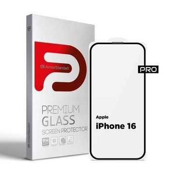 Захисне скло ArmorStandart Pro для Apple iPhone 16 / 15with mesh (ARM87026) ARM87026 фото