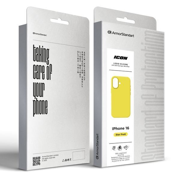 Чохол ArmorStandart ICON2 Case для Apple iPhone 16 Star Fruit (ARM81300) ARM81300 фото