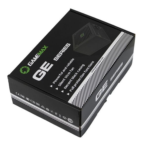 Блок живлення GAMEMAX ATX 450W, коробочний, GE-450 (GE-450) GE-450 фото