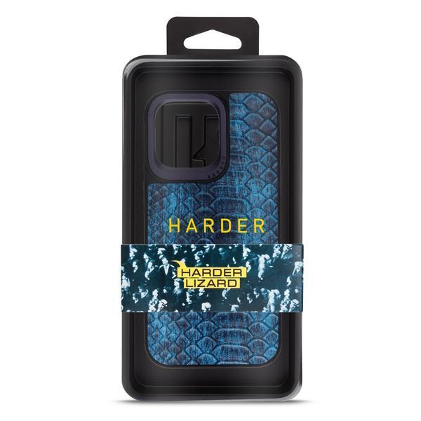 Чохол Harder Lizard для Apple iPhone 15 Pro Max Blue (ARM76875) ARM76875 фото
