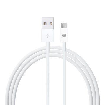 Кабель ArmorStandart AMD518 Micro USB to USB Cable 1m white (ARM58525) ARM58525 фото