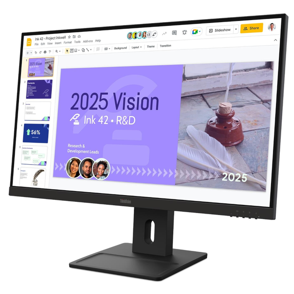 Монітор LENOVO 27" 16:9 IPS РК , 2560х1440, 100 Гц, 4 мс, 2xHDMI 2.1/1xDP 1.2, SP (2х2 Вт), LTPS E27Q-40 (64BDGAT4EU) 3734843 фото