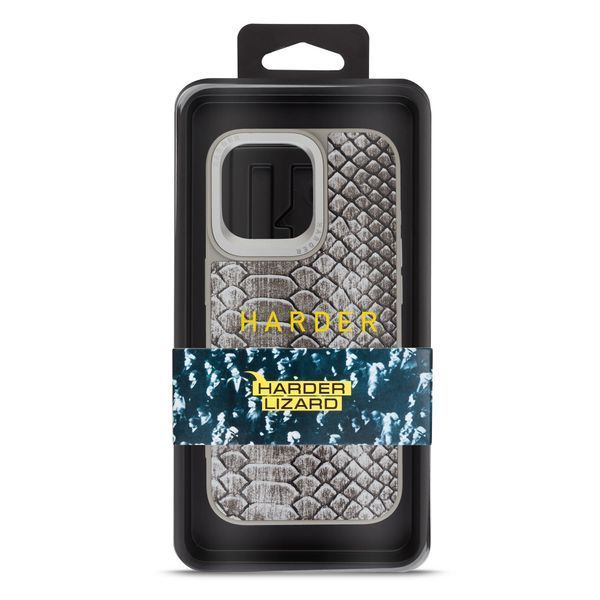 Чохол Harder Lizard для Apple iPhone 15 Pro Max Grey (ARM76876) ARM76876 фото