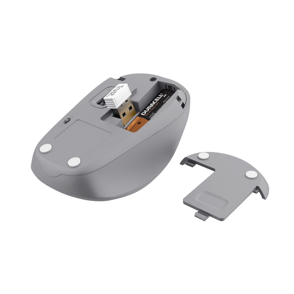 Миша TRUST бездротова Yvi+ Silent Wireless Mouse White 1 600 dpi Yvi+ Mouse white (25513) 25513 фото