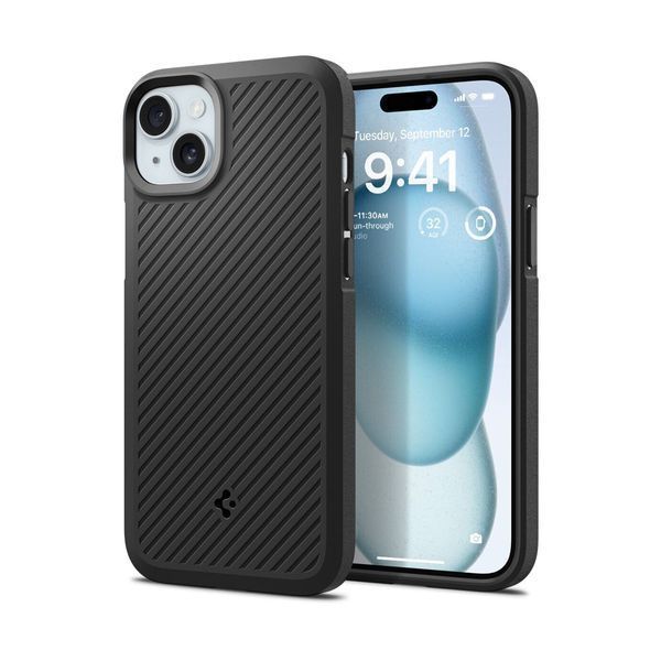 Чохол Spigen Core Armor для iPhone 15 Plus Matte Black (ACS06454) ACS06454 фото