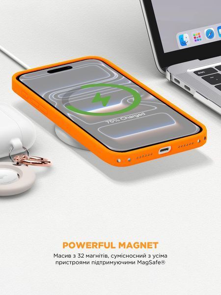 Чохол ArmorStandart ICON2 MagCase для Apple iPhone 17 Pro Max Cosmic Orange (ARM86682) ARM86682 фото
