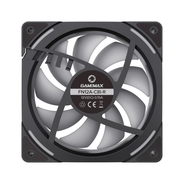 Кулер для корпуса GAMEMAX Кулер для корпусу 120mm*3 KIT ARGB fan KF300 BK (KF300 BK) KF300 BK фото