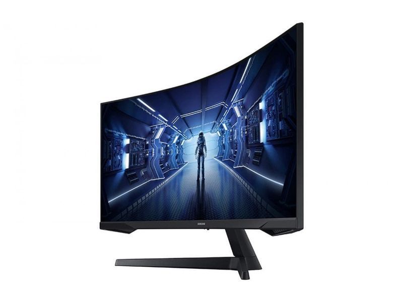 Монітор Samsung 34" Odyssey G5 C34G55TWW D-Sub, 2xHDMI, DP, VA, 3440x1440, 21:9, 165Hz, 1ms, CURVED LC34G55TWWIXUA фото