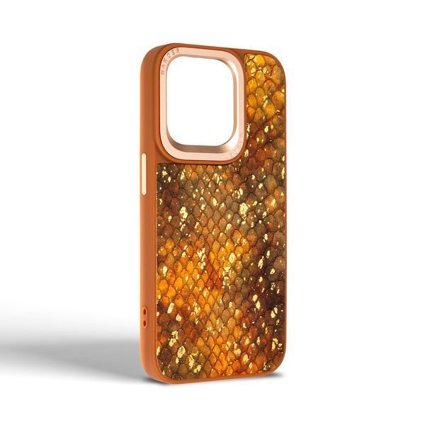 Чохол Harder Nagas для Apple iPhone 15 Pro Brown (ARM76740) ARM76740 фото