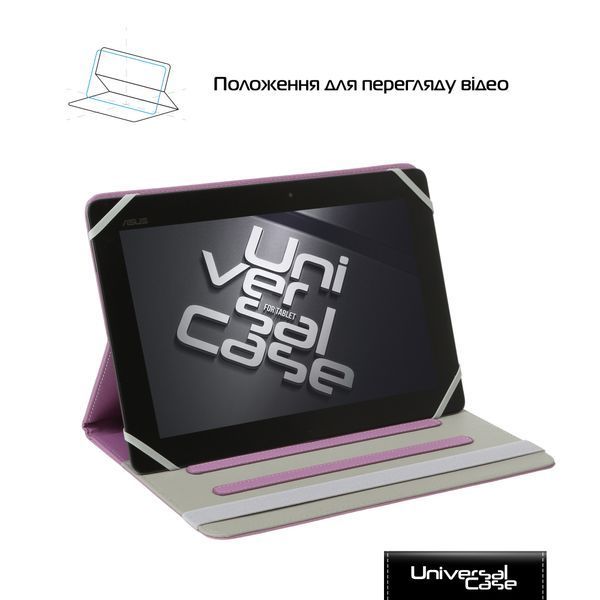 Чохол універсальний для планшетів ArmorStandart Elastic Band 10 Purple (ARM59077) ARM59077 фото