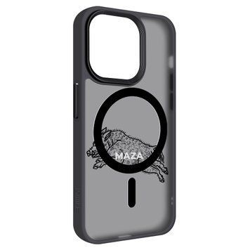 Чохол ArmorStandart Uniq Magsafe для Apple iPhone 15 Pro Maza Boar 1 Black (ARM76326) ARM76326 фото