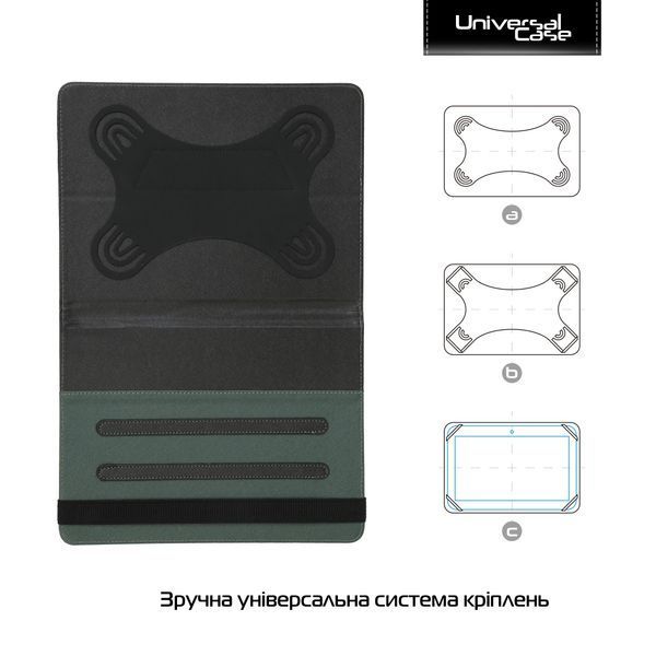 Чохол універсальний для планшетів ArmorStandart Elastic Band 10 Black (ARM59075) ARM59075 фото