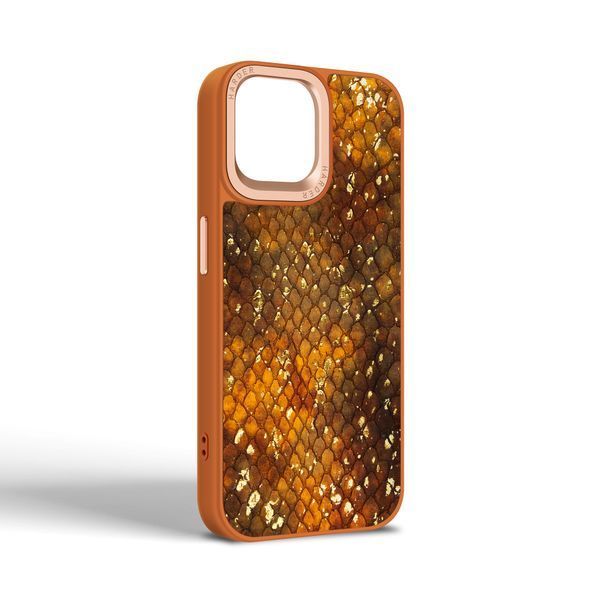 Чохол Harder Nagas для Apple iPhone 15 Brown (ARM76735) ARM76735 фото