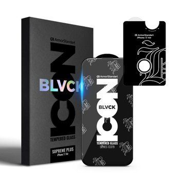 Захисне скло ArmorStandart Supreme Plus Black Icon для Apple iPhone 17 Air (ARM86405) ARM86405 фото
