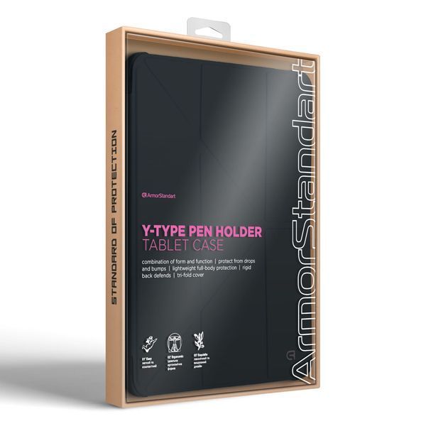 Чохол ArmorStandart Y-Type PEN для iPad Air 13 2026 / 2025 / 2024 Black (ARM77518) ARM77518 фото