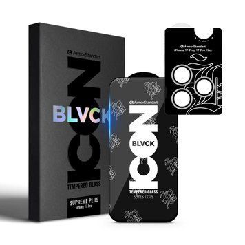 Захисне скло ArmorStandart Supreme Plus Black Icon для Apple iPhone 17 Pro (ARM86403) ARM86403 фото