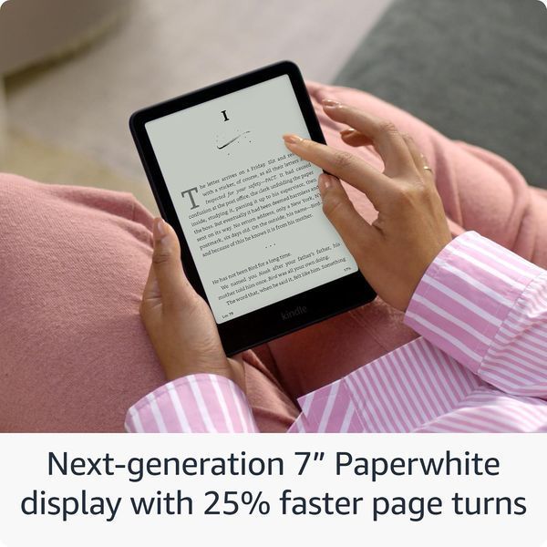 Електронна книга Amazon Kindle Paperwhite 12Gen 2024 16GB Black 36334 фото