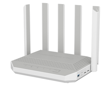 Мережеве обладнання KEENETIC Інтернет-центр WIFI AX3000, LTE-модем cat 5G, 2 &times; nano-SIM, 4хGigabit, 1x2,5Gb, USB3.0, USB2.0 Hero 5G (KN-4110) (KN-4110) KN-4110 фото
