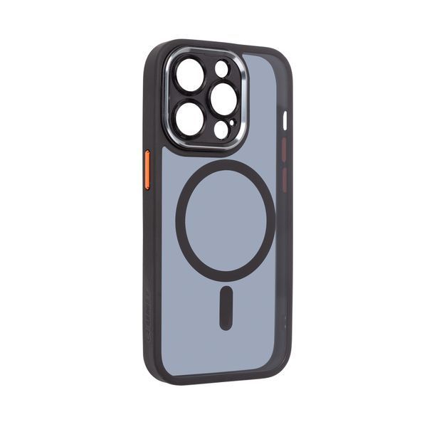 Чохол ArmorStandart Unit MagSafe SE для Apple iPhone 14 Pro Black Orange (ARM75366) ARM75366 фото