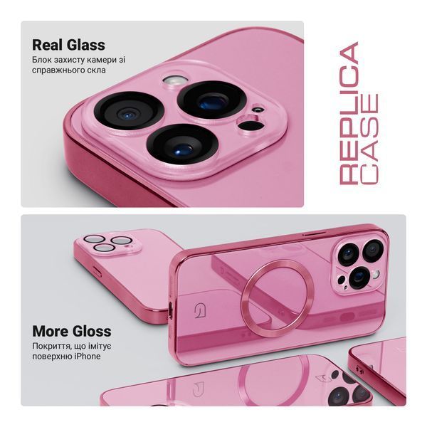 Чохол ArmorStandart Replica MagSafe для Apple iPhone 15 Pro Max Pink (ARM76241) ARM76241 фото