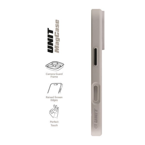 Чохол ArmorStandart Unit MagCase для Apple iPhone 17 Pro Titanium Grey (ARM86293) ARM86293 фото