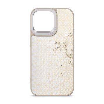 Чохол Harder Snake Pattern для Apple iPhone 15 Pro Max White Cream (ARM76801) ARM76801 фото