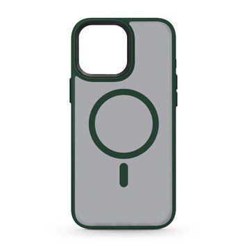 Чохол ArmorStandart Uniq Magsafe для Apple iPhone 15 Pro Max Dark Green (ARM75321) ARM75321 фото