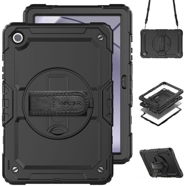 Чохол ArmorStandart Panzer для Samsung Tab A9+ Black (ARM82517) ARM82517 фото