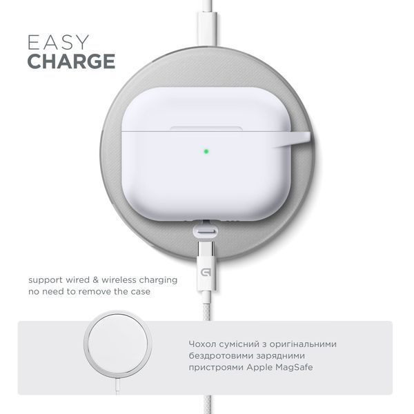 Чохол ArmorStandart Hang Case для Apple AirPods Pro 2 White (ARM68586) ARM68586 фото