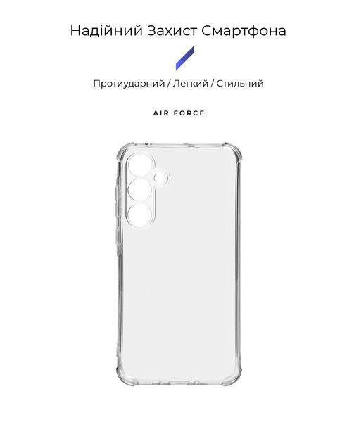 Чохол ArmorStandart Air Force для Samsung A35 5G (A356) Camera cover Clear (ARM74343) ARM74343 фото