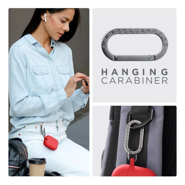 Чохол ArmorStandart Hang Case для Apple AirPods Pro 2 Red (ARM68597) ARM68597 фото