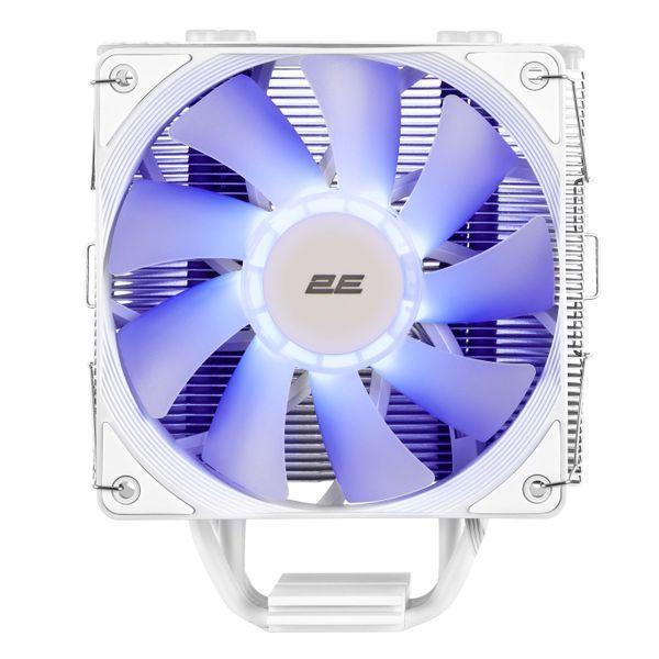 Процесорний кулер 2E GAMING Air Cool ACN120W-ARGB, LGA1851, 1700, 1200, 115x, 1366, AM5, AM4, AM3, AM3+, AM2 ,AM2+, FM2, FM1 4pin PWM, 3pin +5VARGB, TDP 180W 2E-ACN120W-ARGB фото