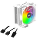 Процесорний кулер 2E GAMING Air Cool ACN120W-ARGB, LGA1851, 1700, 1200, 115x, 1366, AM5, AM4, AM3, AM3+, AM2 ,AM2+, FM2, FM1 4pin PWM, 3pin +5VARGB, TDP 180W 2E-ACN120W-ARGB фото 3
