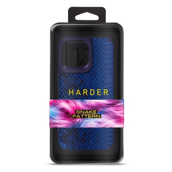 Чохол Harder Snake Pattern для Apple iPhone 15 Pro Max Blue Mystic (ARM76802) ARM76802 фото