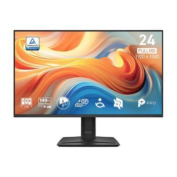 Монітор MSI IPS 23.8" FHD (1920 x 1080) 1ms 144Hz 178/ 178 /DP/ HDMI /Type C15w/колонки 2*2W PRO MP242 E14C (PRO MP242 E14C) 3740627 фото