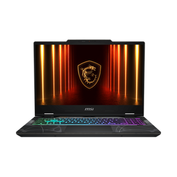 Ноутбук MSI 15.6FI/R5 240/16/512/RTX 5060 8GB/DOS/Tran slucent Black Cyborg A15 AI B2HWFKG-234XUA (9S7-15QL42-234) 9S7-15QL42-234 фото