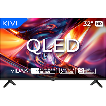 Телевізор KIVI 32", QLED, HD, VIDAA 32H9000HB (32H9000HB) 32H9000HB фото
